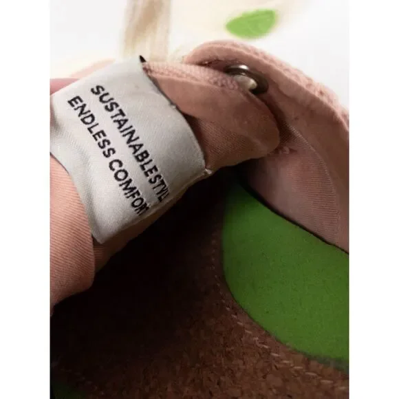 Cariuma OCA Low Canvas Shoes Womens Size 7.5 Cork Comfort Walking Sneakers Pink - Picture 9 of 9